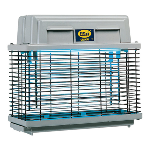 MO-EL Insectenverdelger Hangend Model 320m² | 2 x 15Watt | 32H35x16cm.