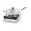 Hendi Inductiewok met Wokpan | Model 3500 | 3500W/230V | 34x45cm