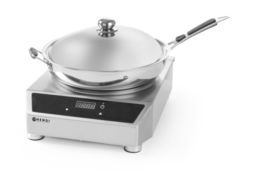 Hendi Hendi Inductiewok met wokpan set | Model 3500 | 3500W/230V