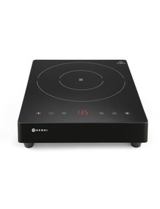 Hendi Inductiekookplaat | Black Line | 3500W / 230V | Max. kookpan Ø28 cm.