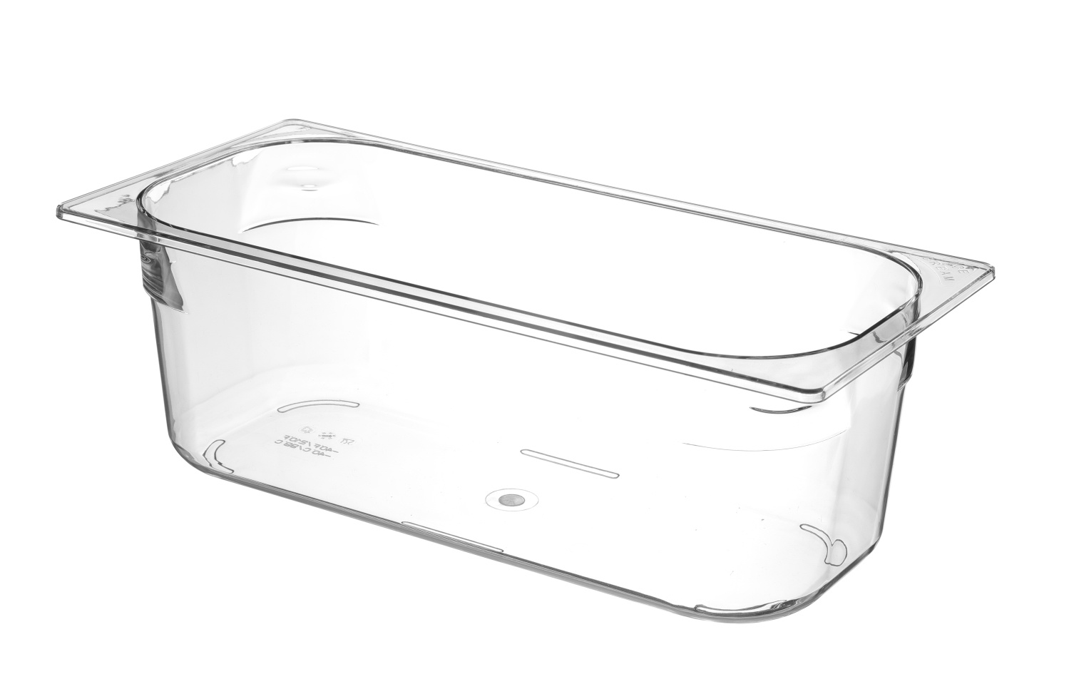 Hendi Hendi IJscontainer 5 liter polycarbonaat transparant | 360x250xH80mm