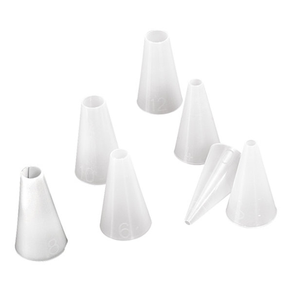 EMGA Spuitmondjes Glad | Nylon | Set van 7 stuks