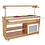 Polar PolarGekoelde salade buffetbar 4x GN 1/1 | 149x76,6xH133,8cm