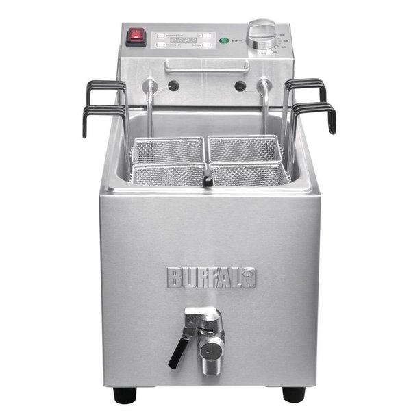 Buffalo Pastakoker met Aftapkraan | 8 Liter | +26°C tot +105°C | 28,5x52x(H)43cm