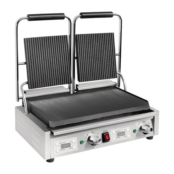 Buffalo Contactgrill Dubbel Digitaal | Geribd/Glad | 2900W/230V