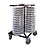 Jackstack Jackstack Bordenrek voor 52 Borden Verrijdbaar | 103(h) x 60(b) x 60(d)cm