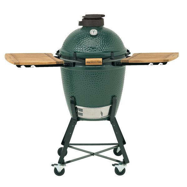 Big Green Egg Big Green Egg medium + onderstel + zijplankjes | Rooster Ø 33 cm.