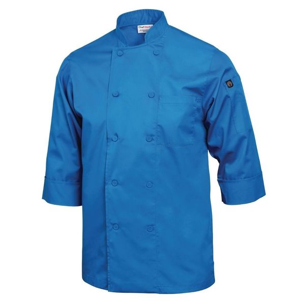 Chef Works Koksbuis Korte Mouw | Chef Works | Blauw | Unisex