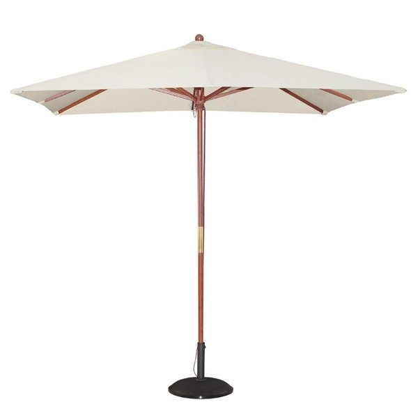 Bolero Bolero Parasol vierkant 2,5 x 2,5 meter crème | Hoogte 2.7 meter