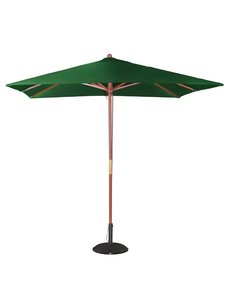 Bolero Parasol vierkant 2,5 x 2,5 meter groen | Hoogte 2.7 meter