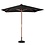 Bolero Bolero Parasol vierkant 2,5 x 2,5 meter zwart | Hoogte 2.7 meter