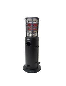 Eurom Terrasverwarmer op propaangas lounge heater | 100 m² Bereik | Hoogte 1410mm