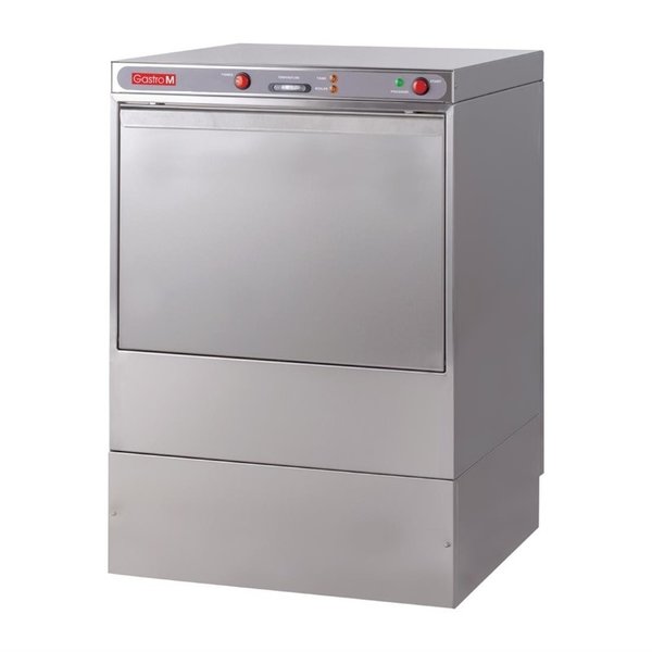 Gastro-M Vaatwasmachine met afvoerpomp en zeeppomp | 230V / 3.6kW | Korf 50x50 cm.