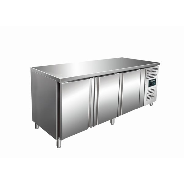 Saro Saro Koelwerkbank met 3 deuren | Kylja 3100 TN | 179,5x70x(H)89-95cm