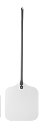 Hendi Aluminium Pizzaschep Vierkant Lengte 135 cm. | Blad 45x40cm.