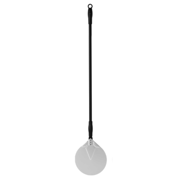 Hendi RVS Pizzaschep Rond Lengte 120 cm. | Blad Ø23cm.