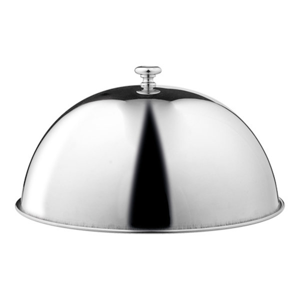 EMGA Cloche met knop RVS |  Ø 24 cm.