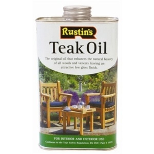 Gastronoble Rustin's teak olie 1 liter | Sneldrogend en beschermend