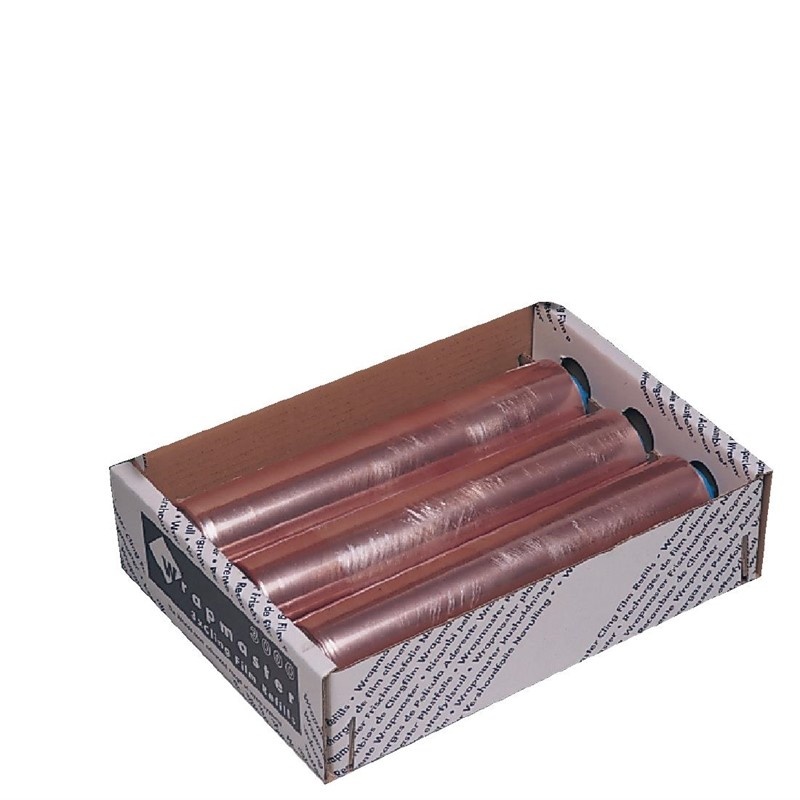Wrapmaster Wrapmaster Vershoudfolie navulling 45cm. à 300 meter | 3 rollen, foto 2 van 3