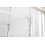 Exquisit Koelkast met glasdeur en lichtbak 300 liter | 62x60xH186cm