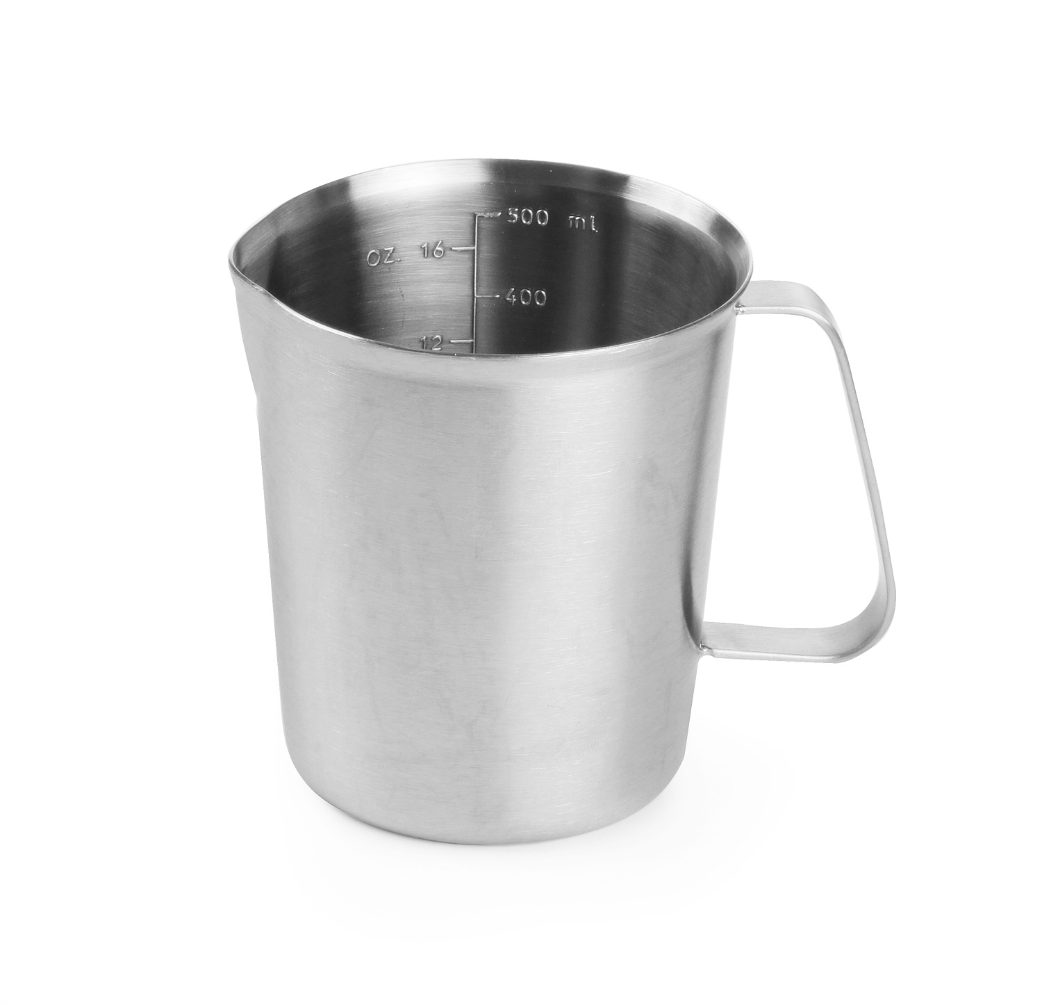 Hendi Hendi Maatbeker 0.5 liter RVS | Ø90xH105 mm.