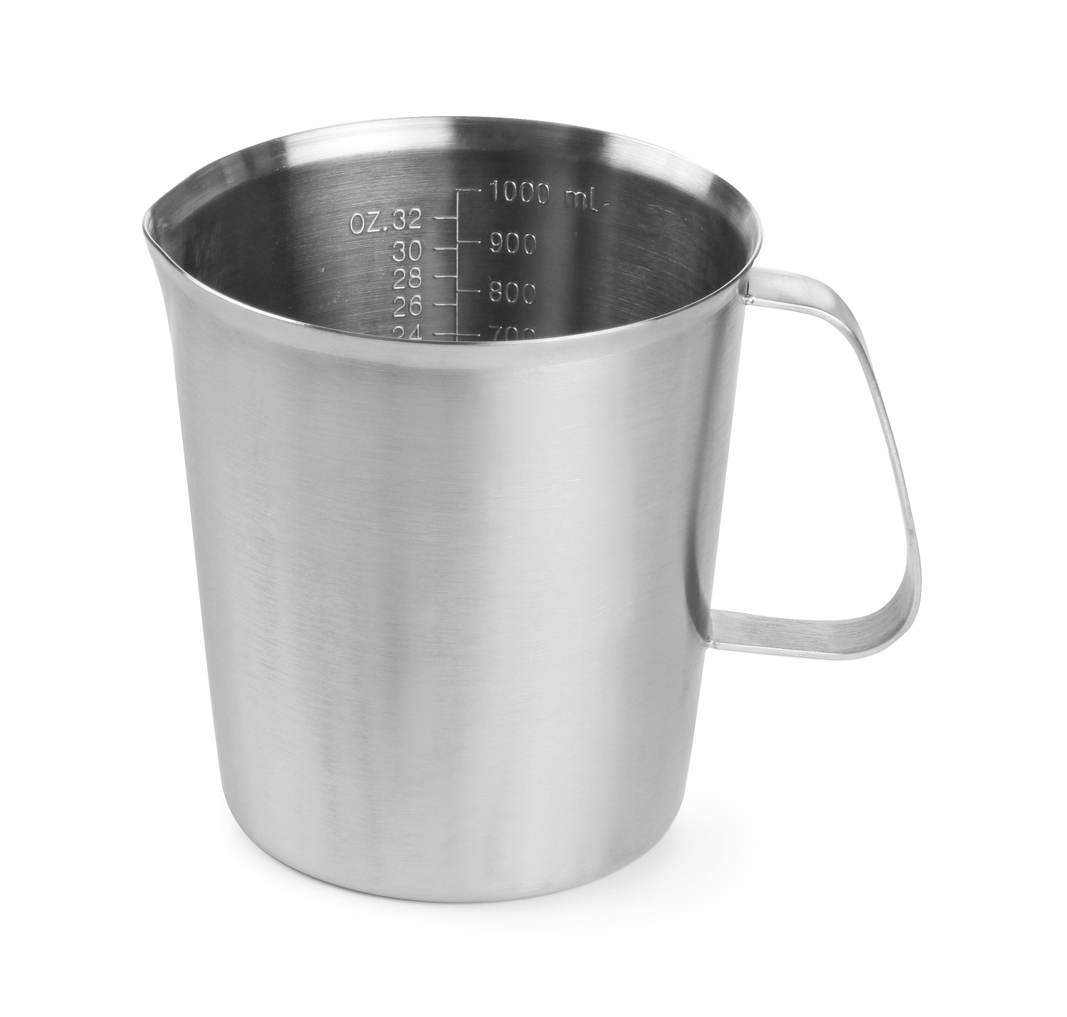 Hendi Hendi Maatbeker 1 liter RVS | Ø120xH135 mm.