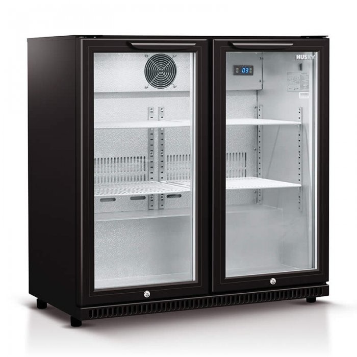 Husky Backbar Koeling met 2 deuren | 186 Liter | 87x52x(H)87cm, foto 2 van 6