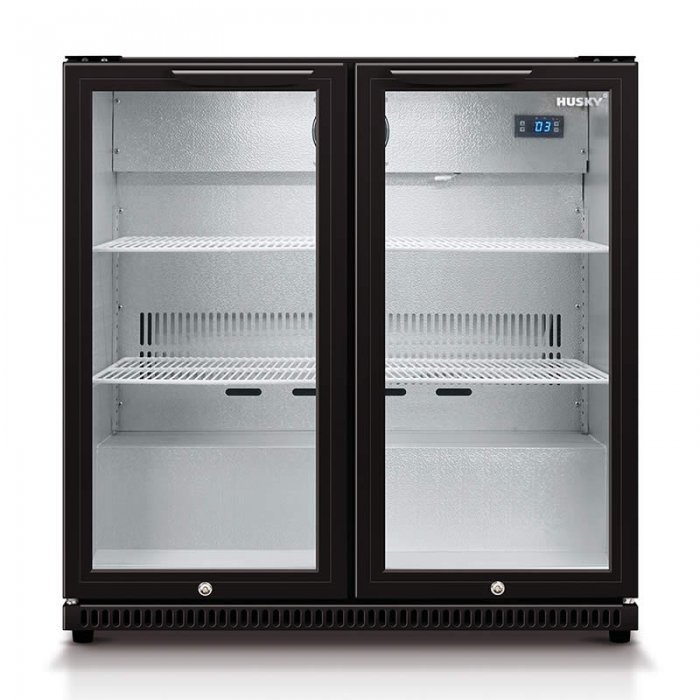 Husky Backbar Koeling met 2 deuren | 186 Liter | 87x52x(H)87cm