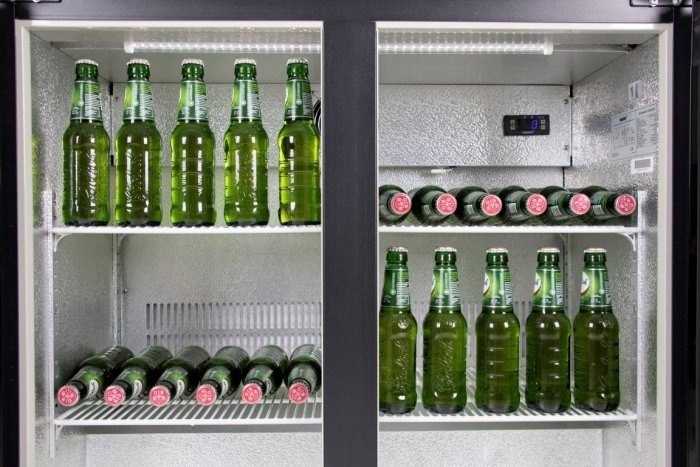 Husky Backbar Koeling met 2 deuren | 186 Liter | 87x52x(H)87cm, foto 4 van 6