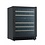Frilec Wijnkoeling met 2 zones voor 46 flessen onderbouw | 129 liter | 60x57xH83cm