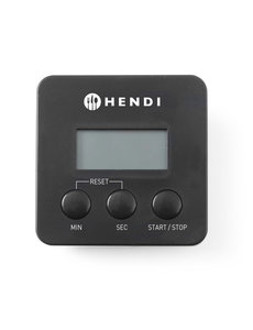 Hendi Kookwekker timer met magneetclip | Digitaal | Batterij inbegrepen