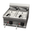 Gastro-Inox Friteuse Elektrisch Trendline 600 | 2x 10 Liter | 400V / 18kW |   600(b)x600(d)x455(h)mm