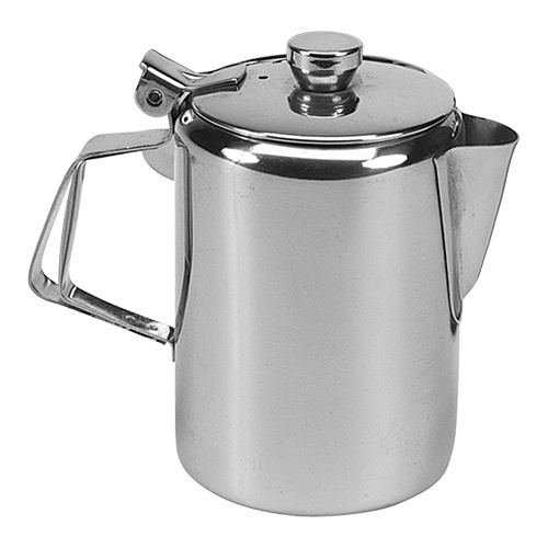 EMGA Koffiepot met deksel 0.35 liter RVS | Ø7xH9cm