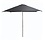 Eden Eden Milan Parasol vierkant 2,5 x 2,5 meter zwart | Hoogte 2.4 meter