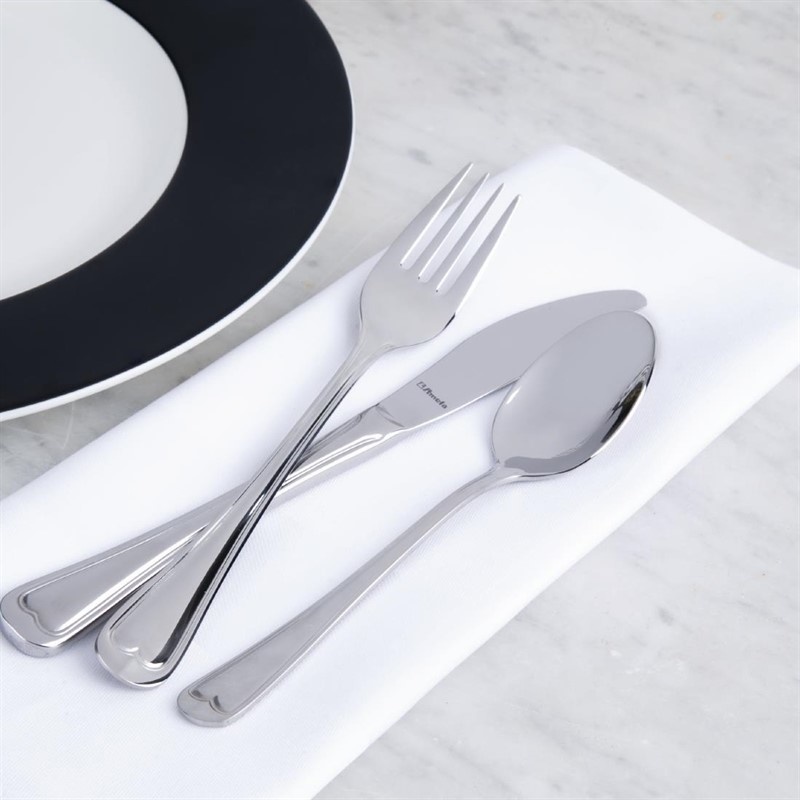 Amefa Amefa Tafelvork Elegance 19cm. 18/10 RVS | Per 12 stuks, foto 3 van 3
