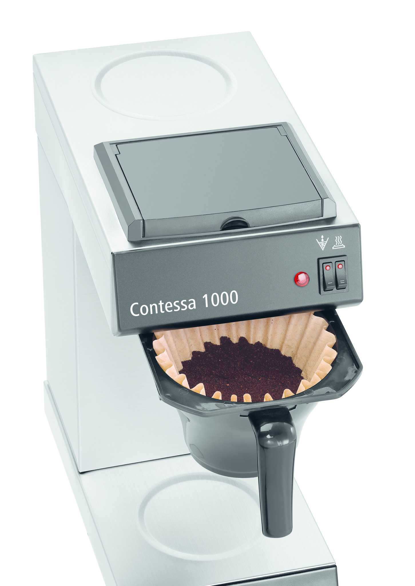 Bartscher Koffiemachine Contessa 1000 | 2kW | 1,8 Liter, foto 2 van 2