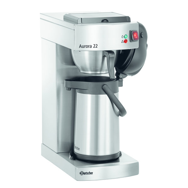 Bartscher Koffiemachine “Aurora 22” | Kan 1.9 Liter | 1400Watt | 8 minuten voor 1,9 liter