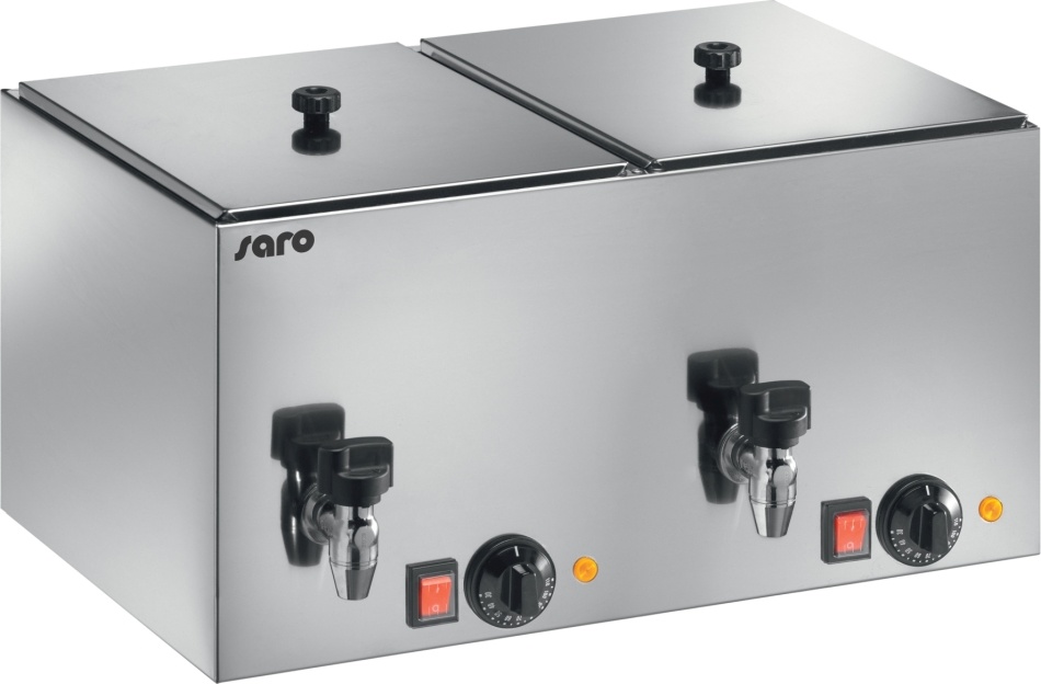 Saro Worstenwarmer | 2x 1kW | 0 / +110 °C | 56x35x(H)29cm