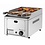 Bartscher Aardgas Lavasteen Grill met Grillrooster voor Vlees | 4kW | B330 x D545 x H285 mm