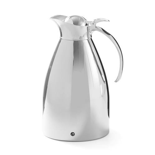 Hendi Isoleerkan Dubbelwandig RVS | 1 Liter | Hoogte 19 cm.