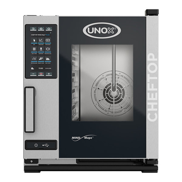 UNOX ChefTop met greep links Mindmaps PLUS | 5x 1/1GN | 400V/9.2kW | XECC-0513-EPR