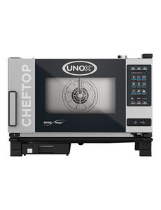 UNOX ChefTop met greep links Mindmaps PLUS  | 3x GN1/1 | 400V/5.2kW | XEVC-0311-EPR