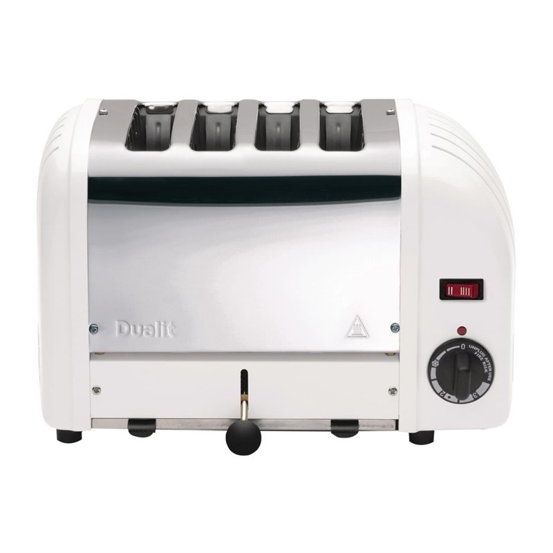 Dualit Broodrooster Vario met 4 Sleuven Wit | 36x21x(H)22cm, foto 2 van 4