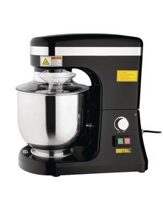 Buffalo Planetaire mixer 7 liter variabele snelheid zwart | 270W