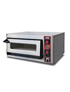 Saro Pizzaoven voor 4 pizza's van max. Ø 30 cm. | 400V/5kW | 895x875xH440 mm.