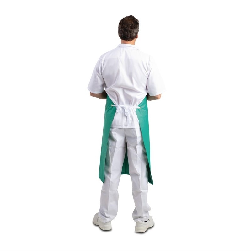 Whites Whites PVC nylon halterschort groen, foto 4 van 6