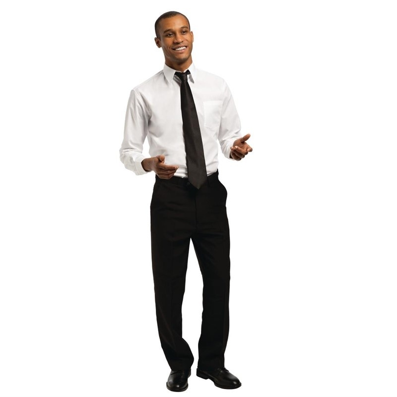 Chef Works Uniform Works unisex overhemd lange mouw wit S, foto 3 van 3