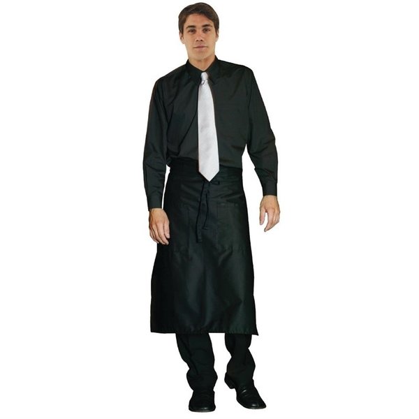 Chef Works Uniform Works unisex overhemd lange mouw zwart S