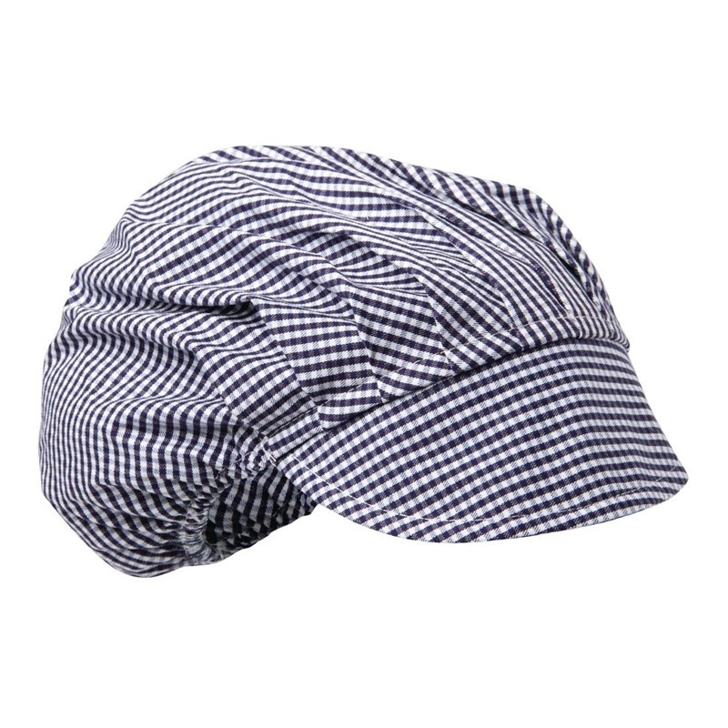 Whites Whites muts met klep blauw-wit geruit, foto 2 van 2