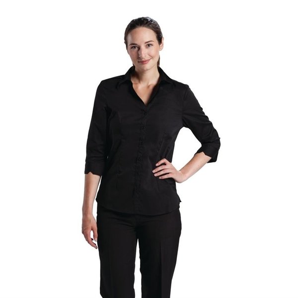 Chef Works Uniform Works dames stretch shirt zwart XL